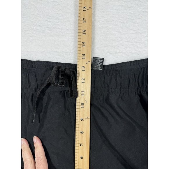 Op Ocean Pacific Swim Trunks Mens XL 40-42 Black Gray Lime Mesh Lined Shorts - Picture 6 of 9